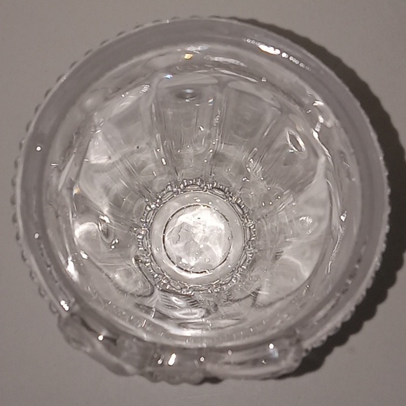 Glass Vase with Tied Bow and Ribbon, Pre-owned - Picture 3 of 8